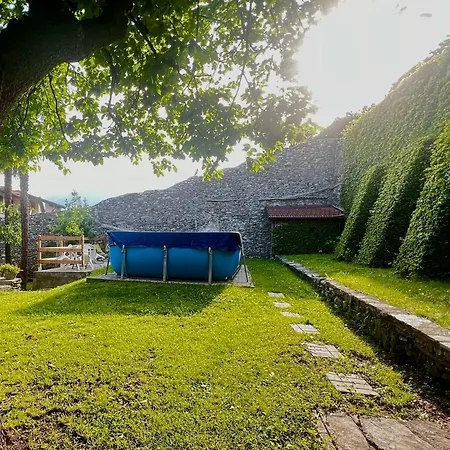 The Garden Of The Convent On * Domaso